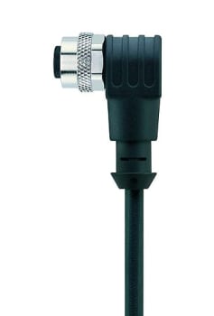 COUPLING M12 X 1. 8-POLES 10 M CABLE ANGLED