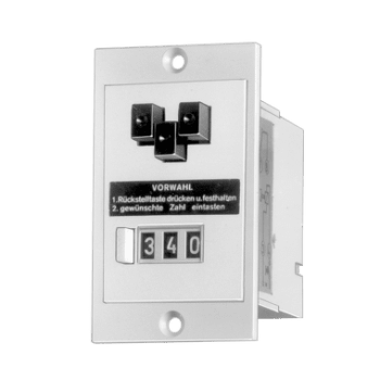 MVs13 Elektromekanisk forvalgsteller 24 VDC