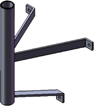 MOUNTING BRACKET FOR HIGH GAIN ANTENNA