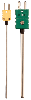 TC type TM1, 1xK, DIN kl. 1, EN 2.4816 Ø6x1950 mm, terminated w/standard comp. connector male