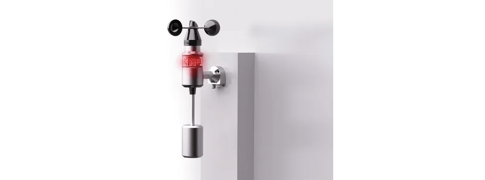 Vindsensor med anti-kollisjonsteknologi