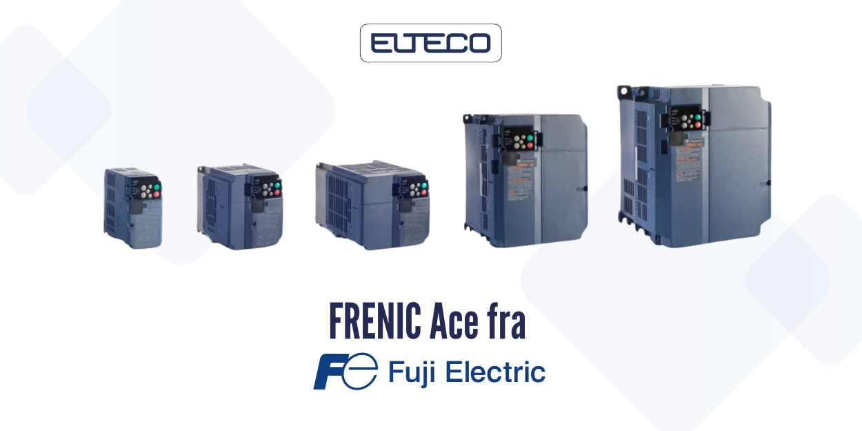FRENIC Ace fra Fuji Electric - en frekvensomformer for neste generasjon