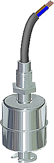 IMN 40 INOX 1C. 1 rele. Flottørbryter. 3m PVC kabel