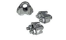 WIRE CLAMP 3 mm STAINLESS STEEL