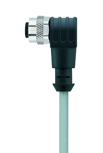 COUPLING M12 X 1. 12-POLES 5 M CABLE ANGLED