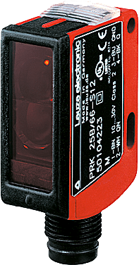 PRK 25B/66.31-S12 0.05...8m mot reflektor. Polarisert rødt lys.