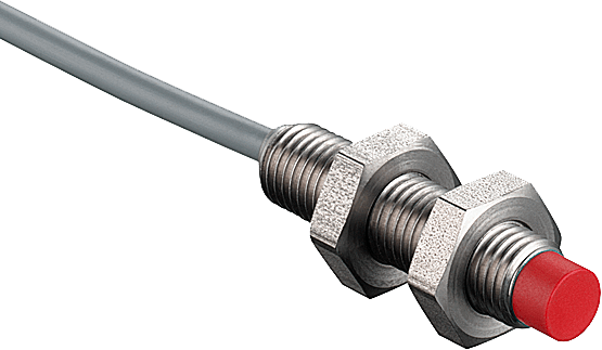 IS 208MM/4NO-4N0 4 mm føleavst. PNP  NO  2 m PVC kabel