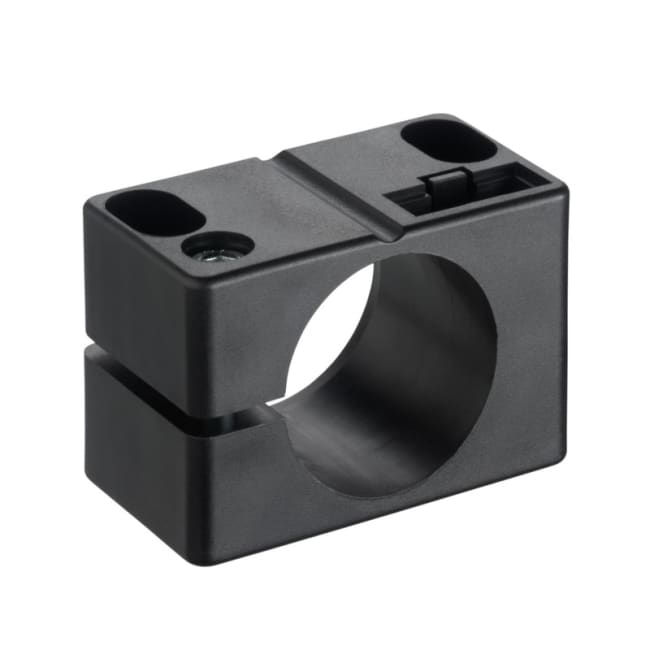 MC 030K-LS Festeklemme for Serie 430 / IS 230. Ø=30mm. med endestopp