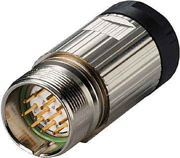 K-8.0000.5041.0000 M23x1 plugg 17-pin med plug cw