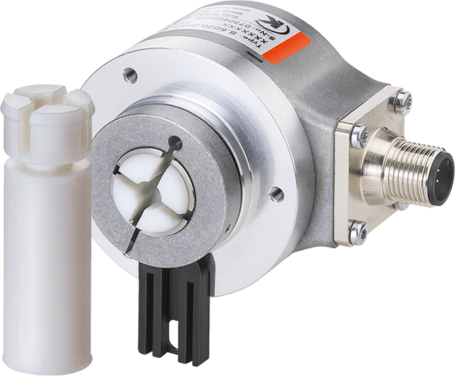 8.5020.4552.2000 SENDIX Inkrementell giver. 12mm hulaksel. 2000ppr. 10...30VDC