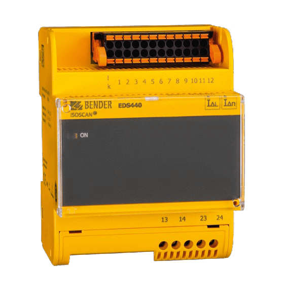 EDS440-S-1. Isolasjonsfeildetektor. 2...10mA. AC 100mA. Us; AC/DC 24…240V
