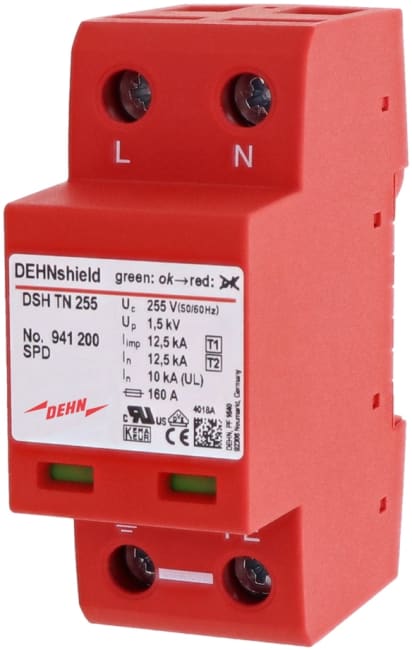 DEHN Appl.-opt. combined arrester DEHNshield