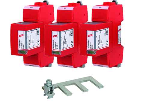 DEHNguard 12.5kA 440V 1P overspenningsvern m/sikring for IT