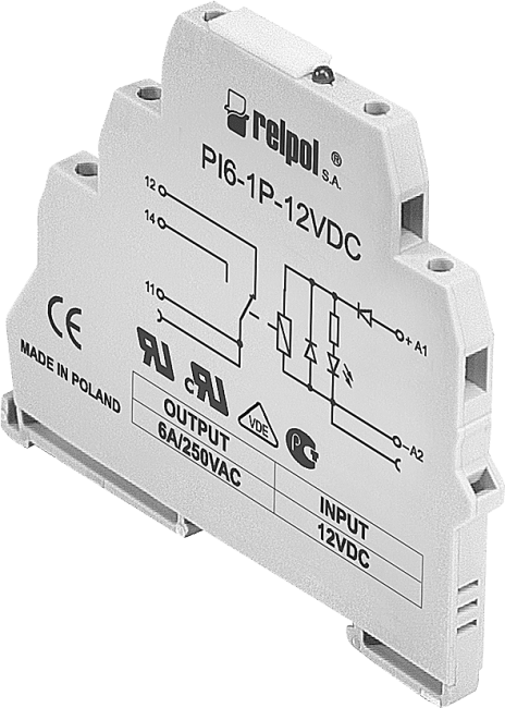 Relpol PI6-1T-24V AC/DC rele