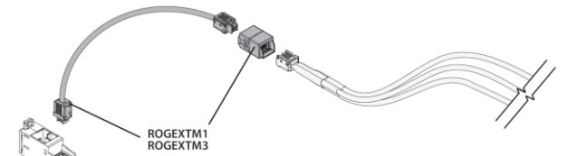 3m skjøtekabel til NEMO EC Rogowski