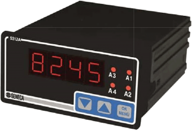 Seneca Digitalt instrument. 4-sifre