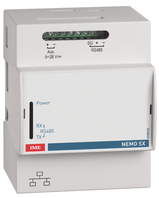 Nemo SXWS10. Energy WebServer for 10 Modbusadresser