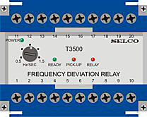 T3500.0050  Frekvensavvikrele` Justerbart 0.5 - 5Hz