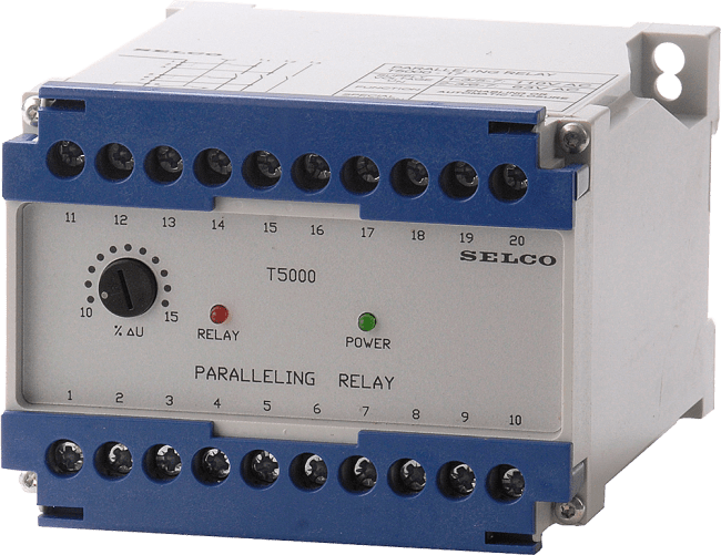 T5000.0050  Parallellkjøringsrele 120/127V
