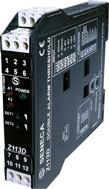 Seneca DC strøm-/spenningsrele
