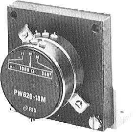 M3D PW620 24VDC 1KOHM 7 SEK.