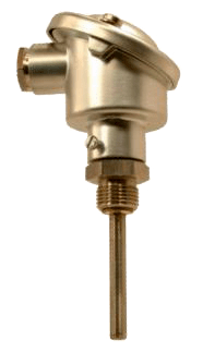 Pt100 føler. 2xPT100. B-hode. med løs forskruning 1/2"NPT. ø6x85mm. AISI316. DIN-B. 2x2leder. 150ºC