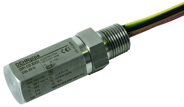 DEHNpipe surge arrester