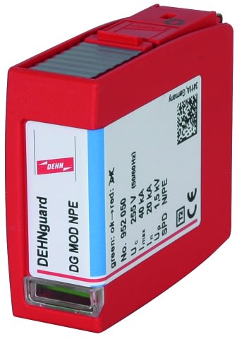 DEHN N-PE beskyttelsesmodul med gnistgap