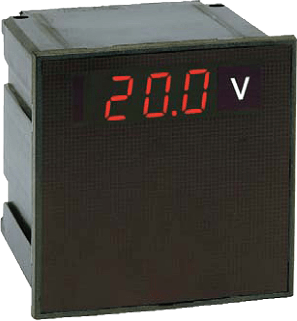 DG9P0MP1 96x96 mm Strøm / spennings instrument. Programmerbart