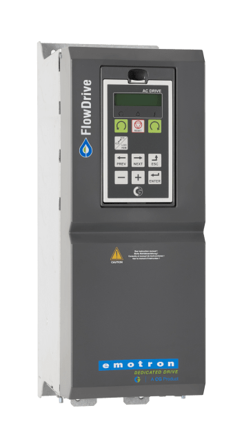 FlowDrive IP20 Frekvensomformer 400V 110kW 205A