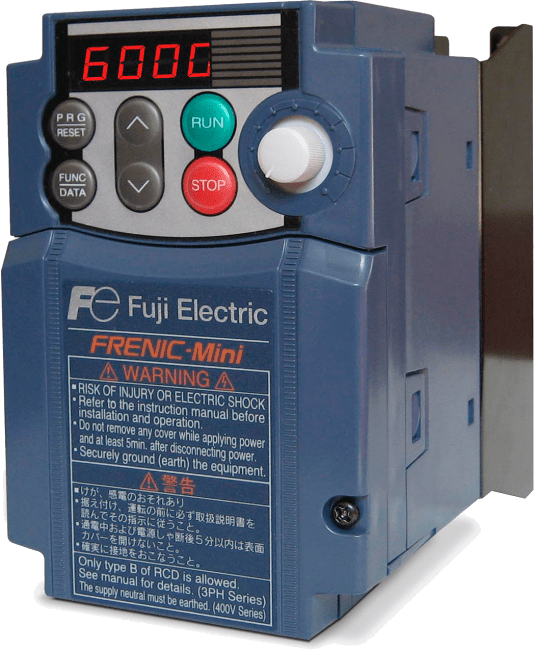 FRENIC MINI IP20 2.2 kW 3 fas 400V EMC-filter