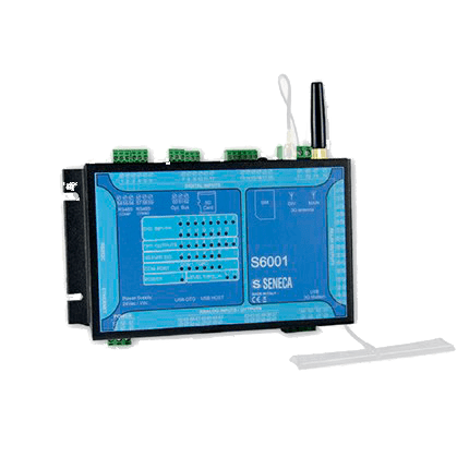 Fjærnkontrollenhet med integrerte I/O og 3G+ modem, med Energistyringsprotokoller