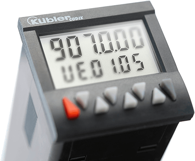 CODIX 907 Forvalgs teller med 1 forvalg. 10 - 30 VDC. 2 x 6 siffer