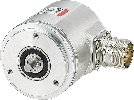 8.F5863.2126.G223Sendix Absolutt Multiturn. SSI Gray.. 14 bit ST + 12 bit MT