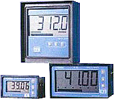 D122.A.3.2.BM. 4 1/2-siffer. 30mm sifferh. 72x144. tavlefr. Mont. 2 digitale utg. zener