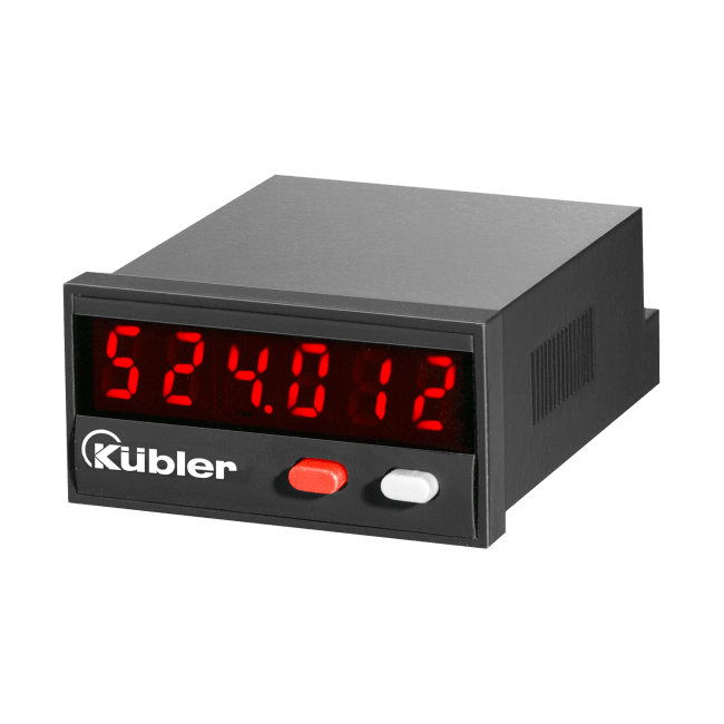 Codix 534. LED process indicator for V/mA. 48x24mm. 10-30V DC