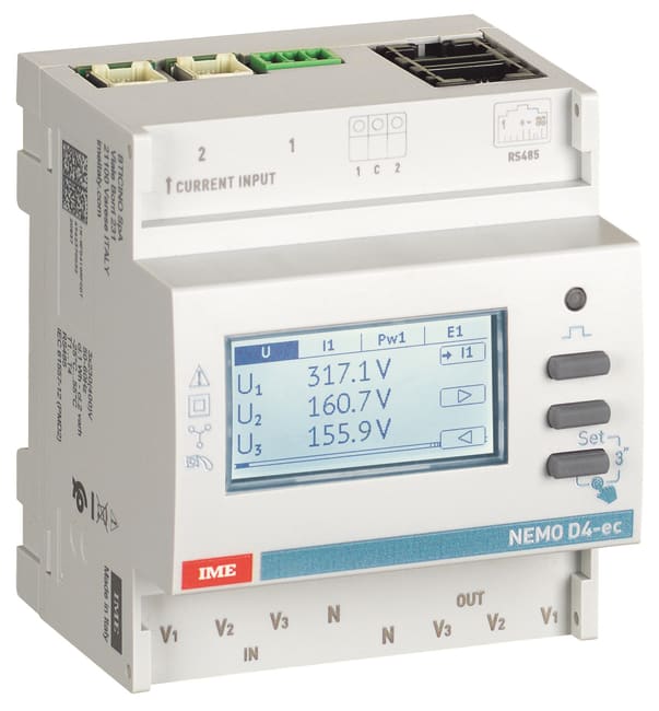 NEMO D4EC easy connect ModBus m/ to innganger