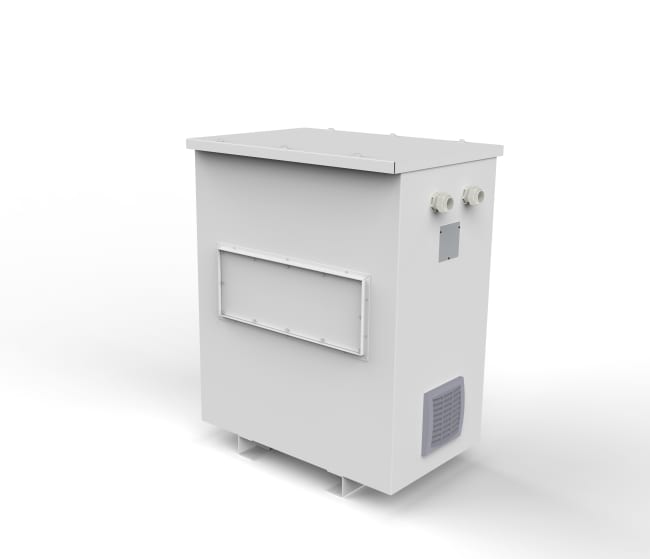 TTZ50kVA multispenning 3-fas skilletrafo