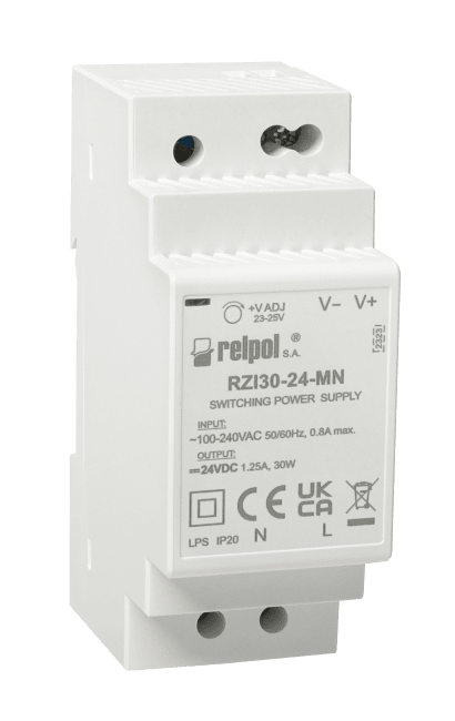 RZI30-24-MN 24VDC strømforsyning