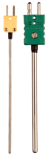 TC type TM1, 1xK, DIN kl. 1, EN 2.4816 Ø6x1950 mm, terminated w/standard comp. connector male