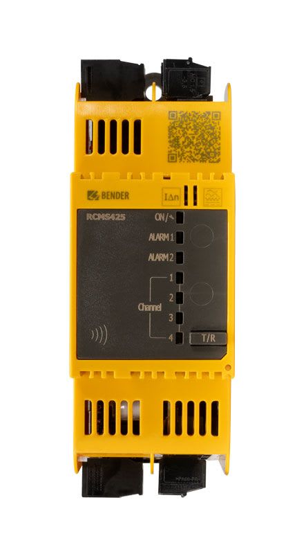 RCMS425-L jordfeilvarsler fra Bender med LED dioder