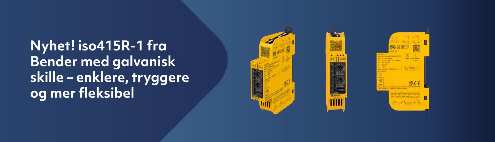 iso415R-1 fra Bender med galvanisk skille