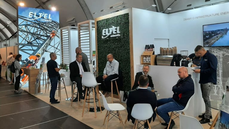 Eltel Networks na targach Energetab 2021 - nasze stoisko - Eltel Networks