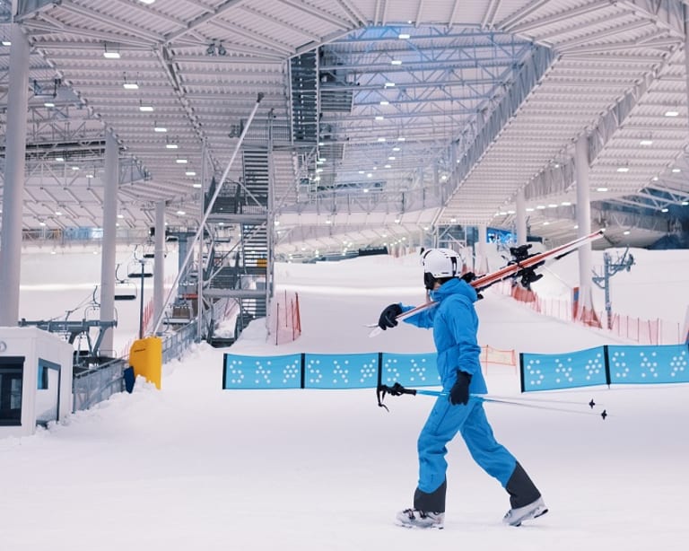 The world’s coolest all-year indoor skiing facility with a Best in Class communication network