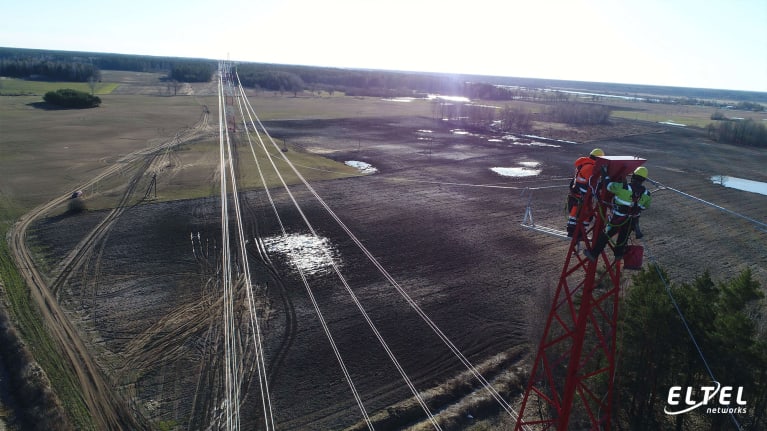 Budowa linii elektroenergetycznej 330 kV Jurbarkas – Bitenai, Litwa – eltelnetworks.pl