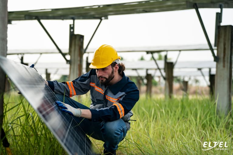 Disposal and replacement of photovoltaic panels | Eltel Networks