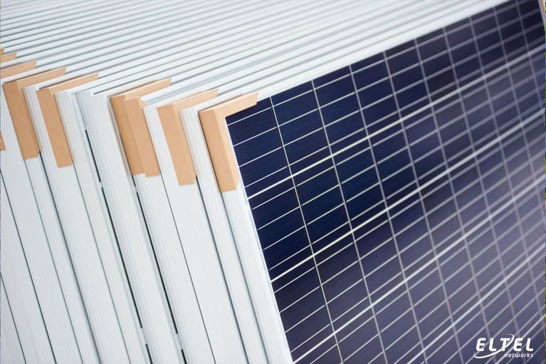Construction of photovoltaic panels - glass coatings | Eltel Networks