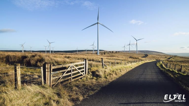 Wyprowadzenie energii z farm wiatrowych Eltel Networks