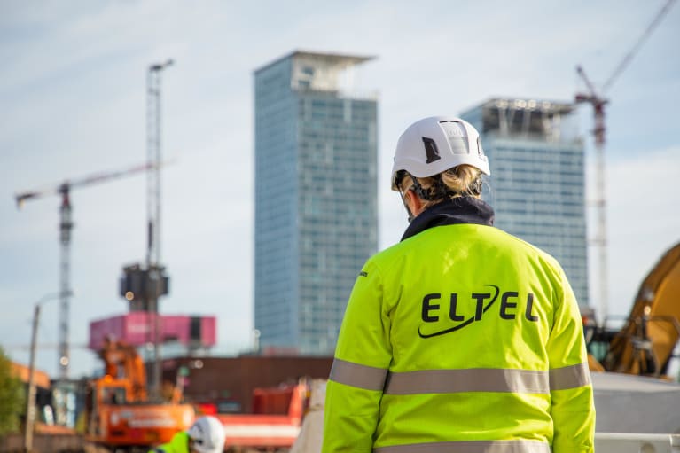Operation of power installations at the construction site - Eltel Networks
