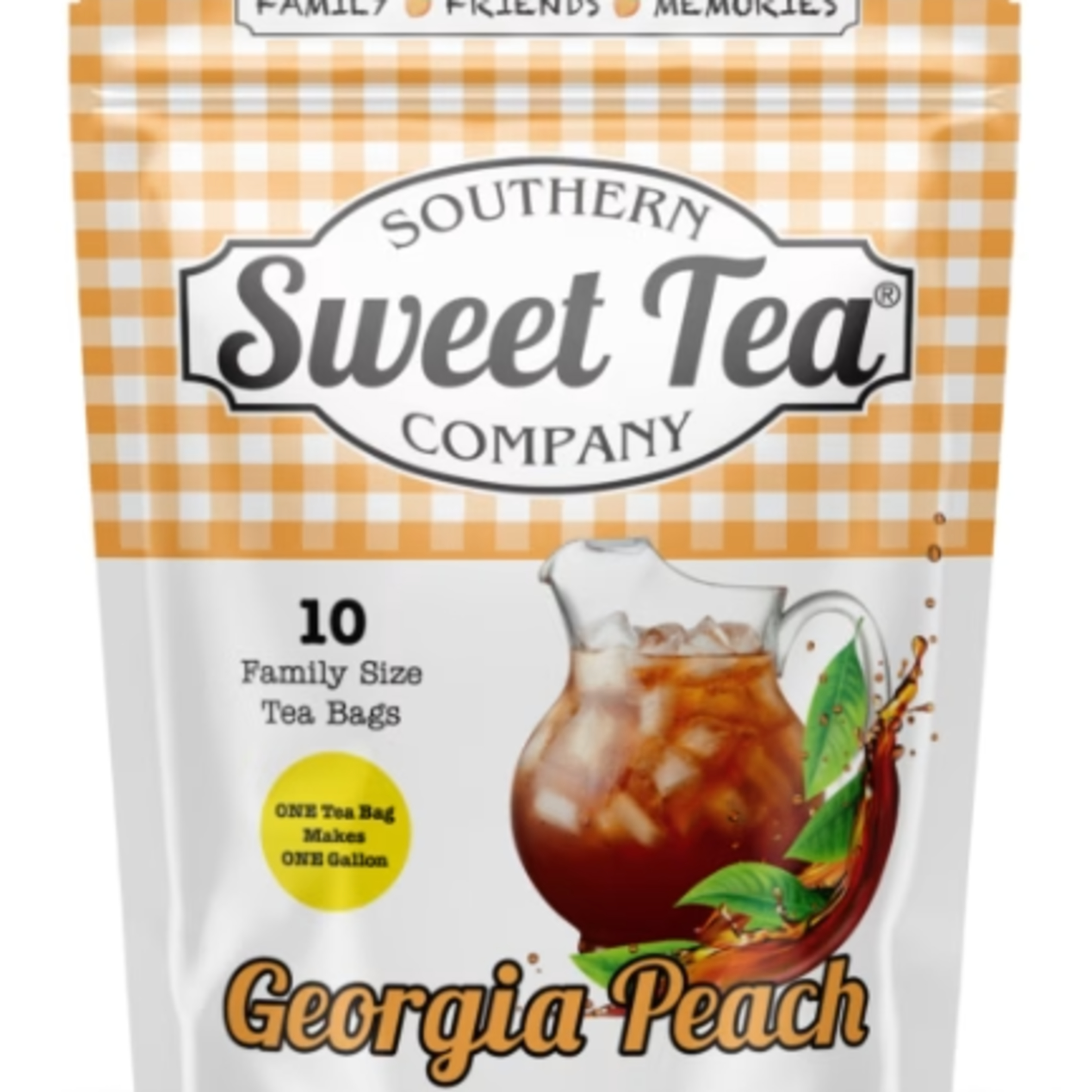 image of Georgia Peach Sweet Tea Bags